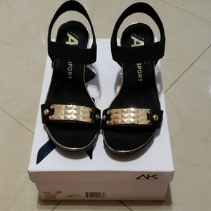 Anne Klein wedge sandals